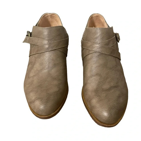 ✨ LifeStride Adley Shootie Women’s Size 7 Taupe Brown Booties NWOT ✨ - Picture 3 of 6
